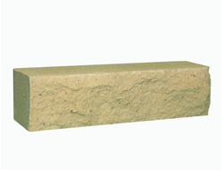 Кирпич гиперпрессованный рваный ложковый бежевый М250