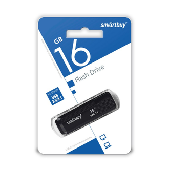 Флеш-память Smartbuy 16GB Dock Black 3.0(SB16GBDK-K3)