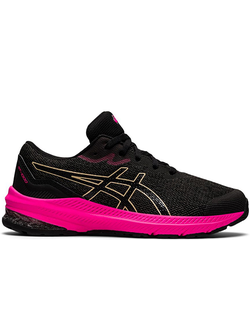 Asics GT-1000 11 GS Черные с розовым