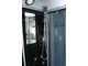 Душевая кабина Водный Мир ВМ-8828, Высокий поддон, задние стекла чёрные, передние стекла тонированные,150x85x220 см.