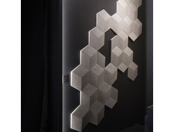 Декоративная стеновая 3D панель из полиуретана Orac Decor - Modern- (Орак Декор - Модерн) W105 ROMBUS