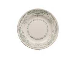 Тарелка мелкая 15,6 см, цвет декора шалфей