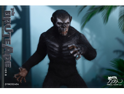 ПРЕДЗАКАЗ - Шимпанзе Коба в боевой раскраске  (серия "Планета Обезьян") - Коллекционная ФИГУРКА 1/6 Ape Leader DX ver (DYM202404B) - Hell Cat ?ЦЕНА: 23600 РУБ.?