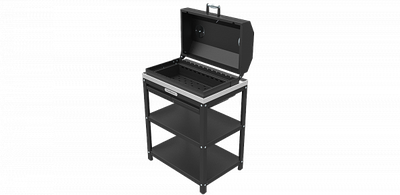 Стол-гриль с решёткой из нержавеющей стали