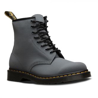 БОТИНКИ DR. MARTENS 1460 BRODER СЕРЫЕ