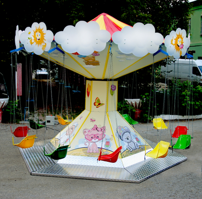 Мобильная цепочная карусель «Ветерок» Зверята