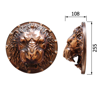 размер льва MS-007 элемент