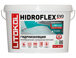 ЭЛАСТИЧНАЯ ГИДРОИЗОЛЯЦИОННАЯ МЕМБРАНА HIDROFLEX 5кг