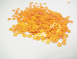 Пайетки 4мм #Arancio (Италия Brambilla) 2 гр