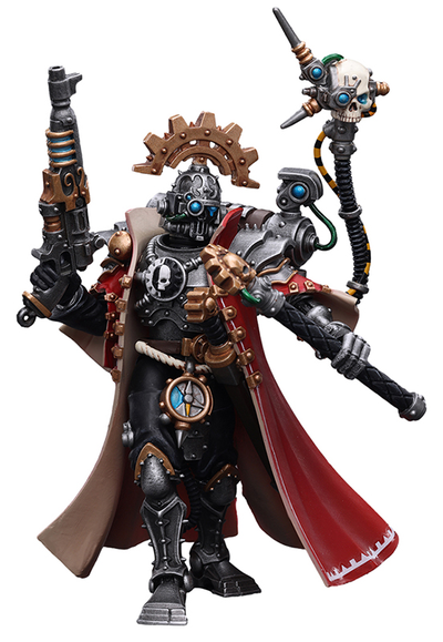 Маршал Скитарий Адептус Механикус (Warhammer 40k) - КОЛЛЕКЦИОННАЯ ФИГУРКА 1/18 Adeptus Mechanicus Skitarii Marshal (JT7752) - JOYTOY