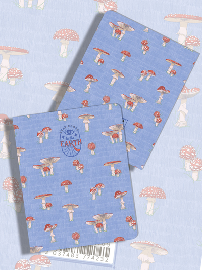 Тетради с Грибами 5 дизайнов - 24 листа
