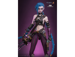 ПРЕДЗАКАЗ - Джинкс  (Аркейн, Лига Легенд) - Коллекционная ФИГУРКА 1/6 "League of Legends: War of Two Cities II" Jinx (TMS137) - Hot toys ?ЦЕНА: 43900 РУБ.?