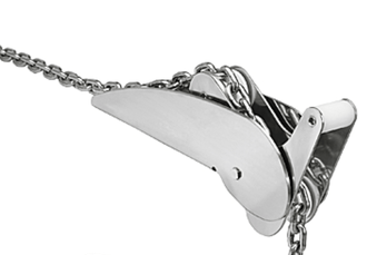 Роульс Whale 330x70x117 для якорей Брюса до 10 кг