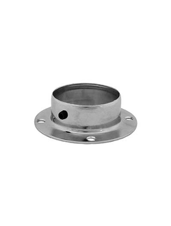 Держатель для трубы 50 мм с фиксатором, цвет хром