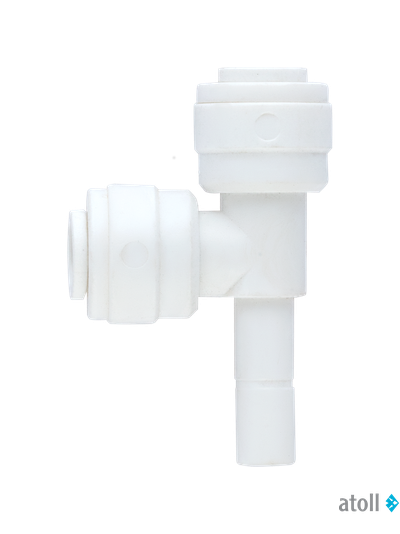 Тройник atoll SRT0404 1/4ц х1/4ц х1/4тр (Stem Run Tee)