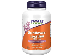 (NOW) SUNFL LECITHIN - (1200 mg) - (100 SGELS)