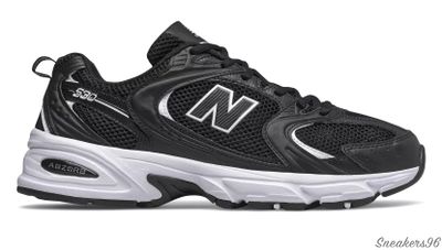 New Balance 530 Abzorb Black/White Мужские (40-45)
