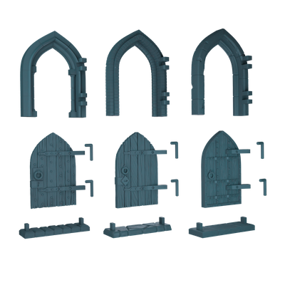 Средневековые двери