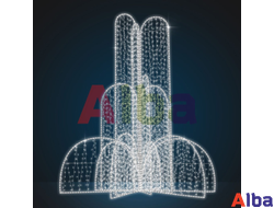 Фонтан светодиодный Каскад, 4,7 м