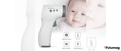 Цифровой бесконтактный термометр QQZM Non Contact TF-600