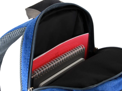 Школьный рюкзак Optimum City 2 RL, голубой