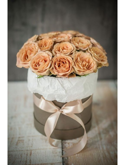 Моно букет "Капучино" от 13 до 61 розы