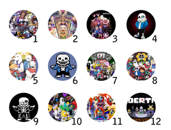 Значки Андертейл