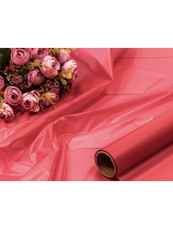 Тишью пленка в рулоне 23мкм (малиновая), 58см*10м