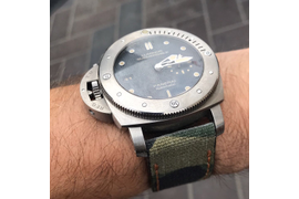 Пошив ремешка из канваса и мембранной ткани