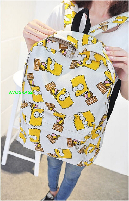ryukzak s bartom simpsonom ryukzaki s