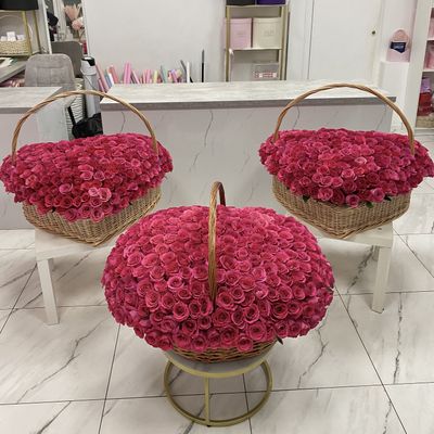 СЕТ ИЗ 3 КОРЗИН 851 РОЗА