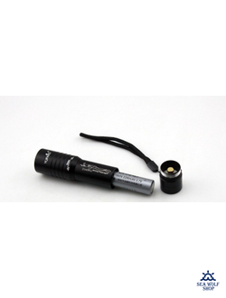 Фонарик для дайвинга Yupard-Zoom 1T6-1000Lm белый