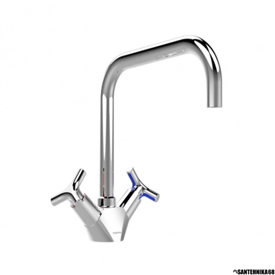Смеситель для кухонной мойки VIDIMA TRINITY BA263AA двухрычажный