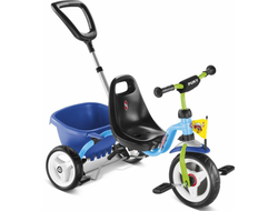 Трехколесный велосипед Puky CAT 1S blue/kiwi голубой/киви