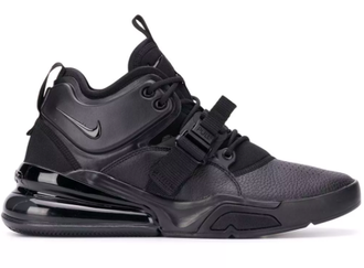 Nike Air Force 270 Черные полностью