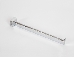 U305 Кронштейн прямой на овальную трубу L=305 мм хром