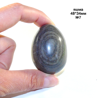Яшма натуральная (яйцо): без отв. №7 - 48*34мм