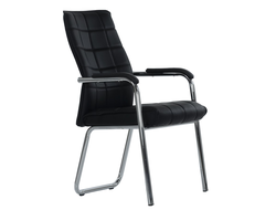 Кресло K-14 для посетителей и переговорных черный