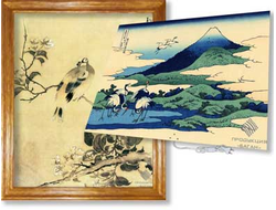 Каталог обогревателей с репродукциями Японской живописи 1800-1900