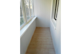 ВНУТРЕННЯЯ ОТДЕЛКА БАЛКОНОВ И ЛОДЖИЙ