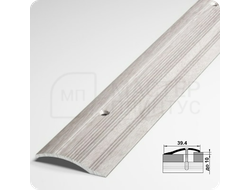 Порог разноуровневый Лука ПР 02.2700.106 Ясень белый