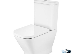 Унитаз ROCA The GAP 34273700H Clean Rim напольный безободковый купить в магазине Marysя в Краснодаре