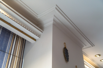 Карниз потолочный с гладким профилем из полиуретана Orac Decor - Luxxus - (Орак Декор - Люксус) C339