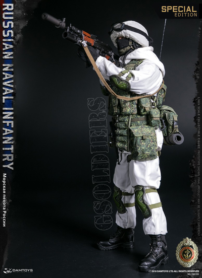 Российский боец морской пехоты (Федор Емельяненко) ФИГУРКА 1/6 RUSSIAN NAVAL INFANTRY 78070S DAMTOYS
