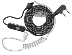 Гарнитура Kenwood EMC-5 Black скрытого ношения (с прозрачным звуководом)