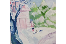 Тема: "Пейзаж в квадрате. Классическая триада".
Цветоведение 