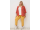 Летние женские стильные брюки  &quot;ШАФРАН&quot; арт. 724004 (цвет горчичный) Размеры 50-66