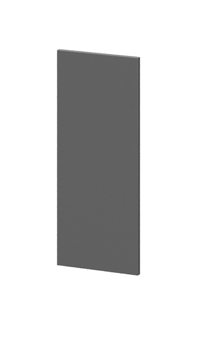 Кельн модульная кухня Фасад торцевой верхний ТПВ