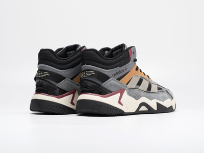 Adidas Niteball 2 Hi Grey Black Orange