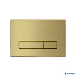 Кнопка AQUAZIA для инсталляции ATOM Line (Бронза глянец)